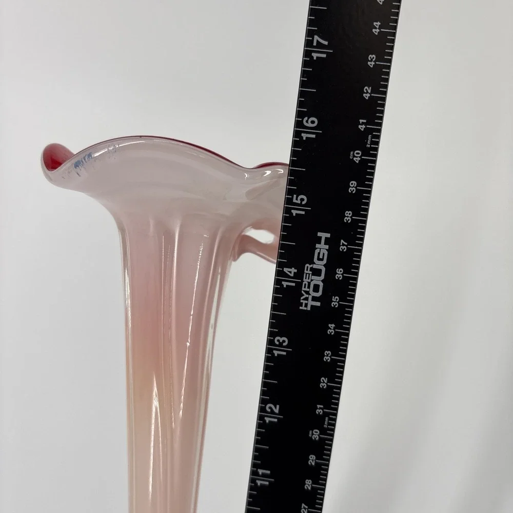 Jack in the Pulpit Vase Red Green White 16